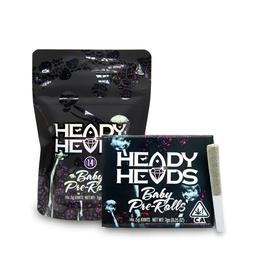 Heady Heads Baby Pre-roll – Blue Nerds
