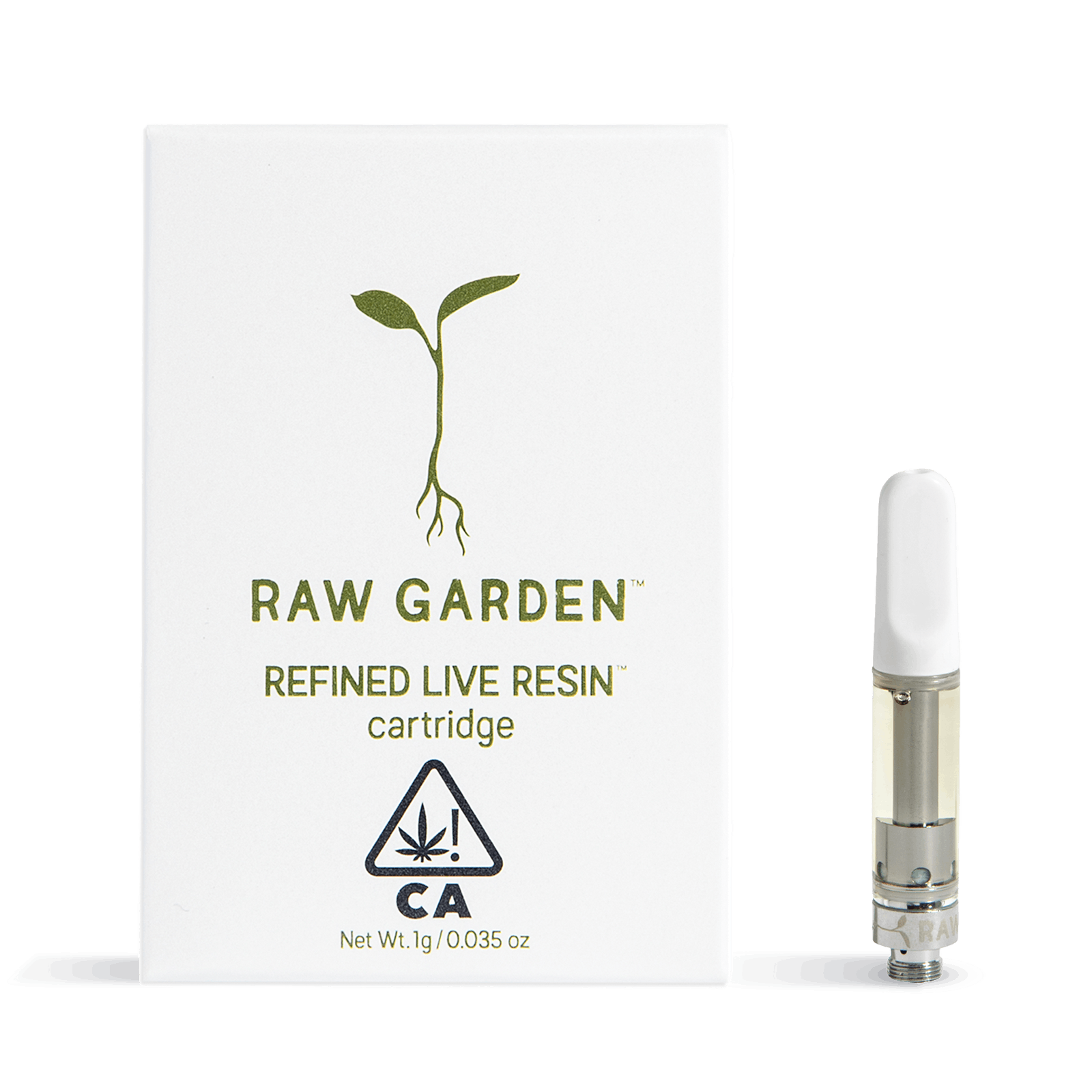 Raw Garden - Refined Live Resin™ Cartridge 1G